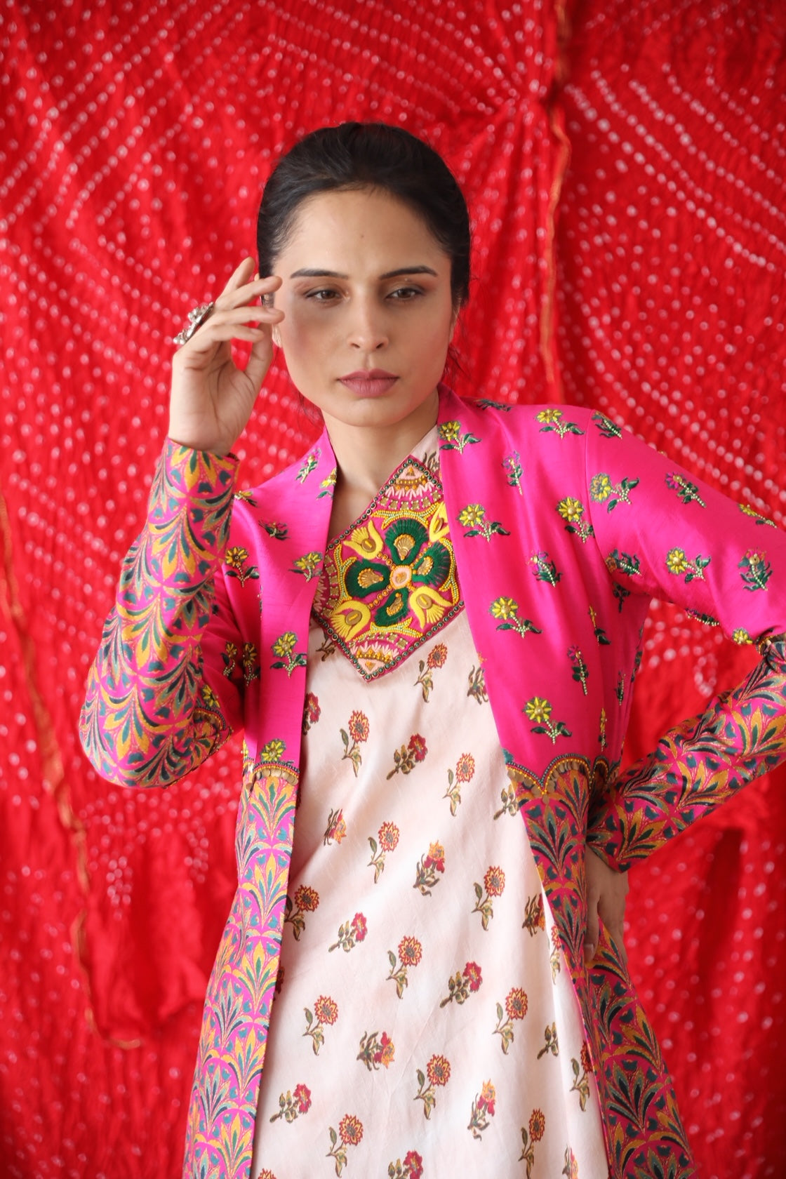 One Shoulder Dress & Jacket