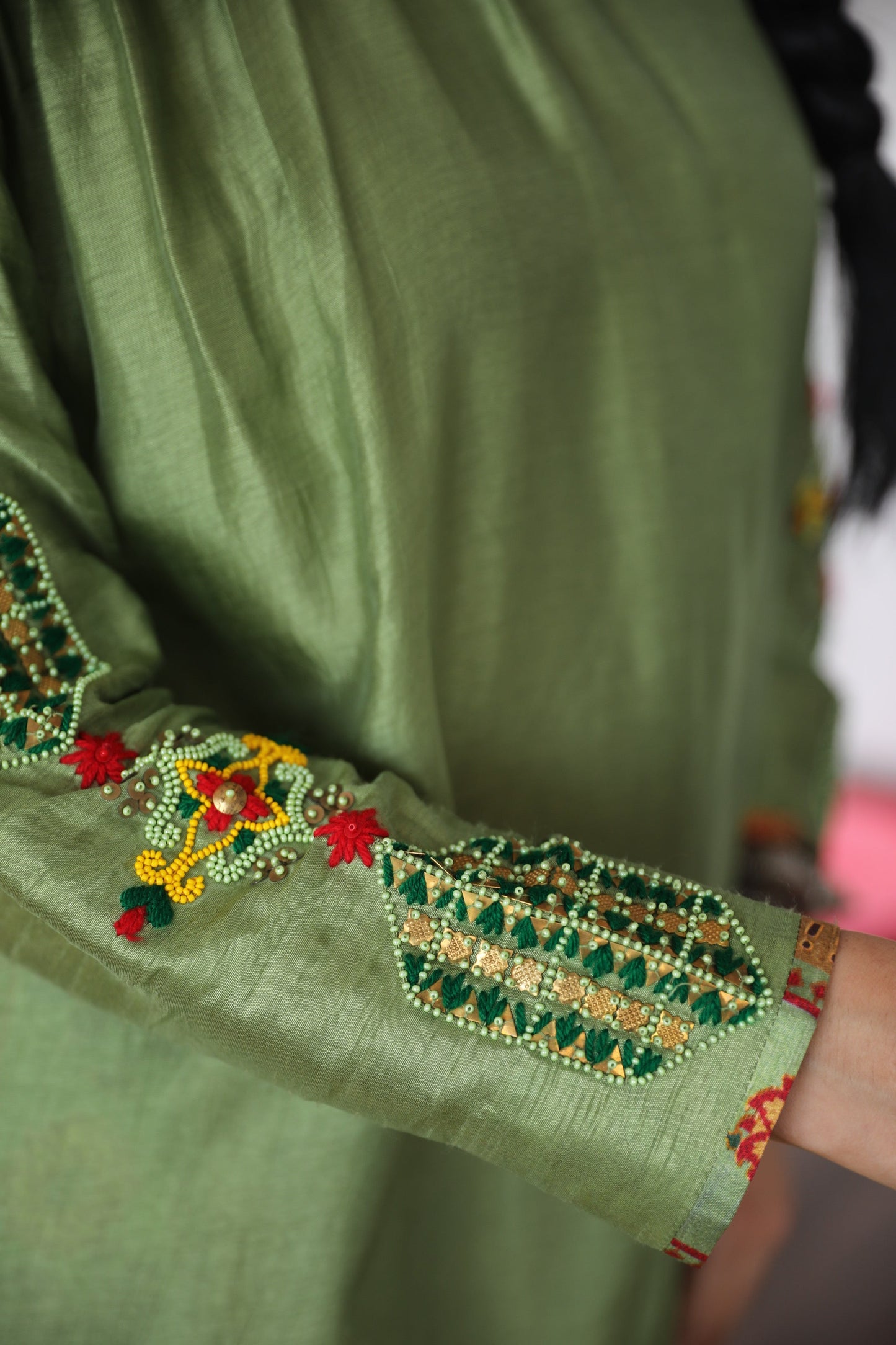 Green Top & Pant