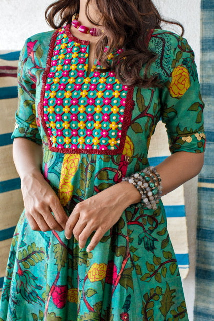 Thread Work Floral Set