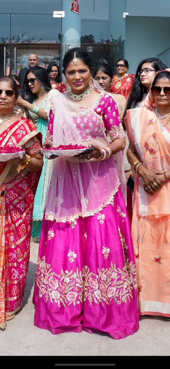Pink Lehenga