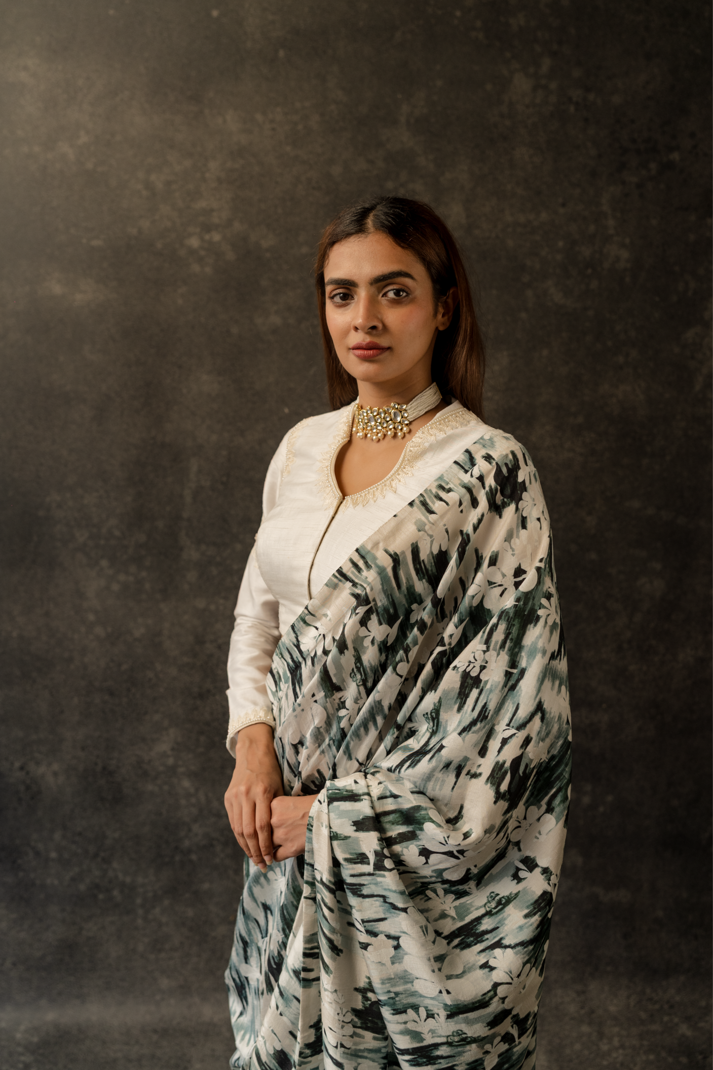 Sanjh Sutra Saree
