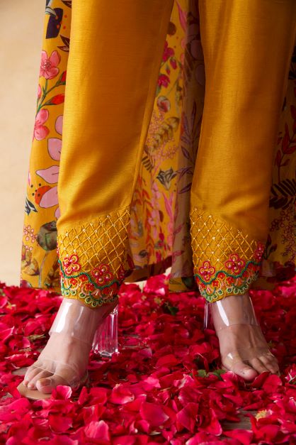 Mustard Top, Pant & Jacket