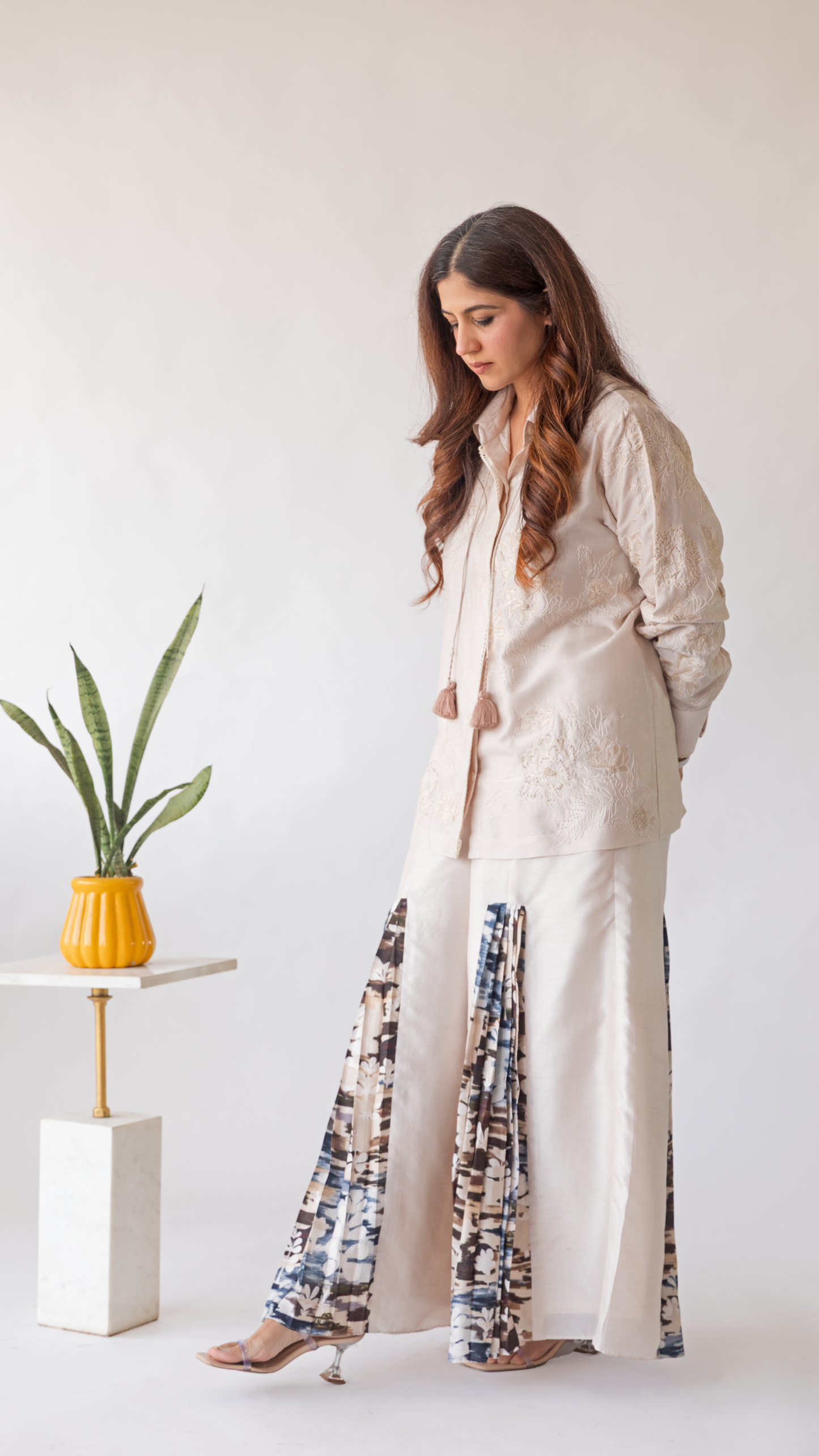 Hushed gold co-ord set