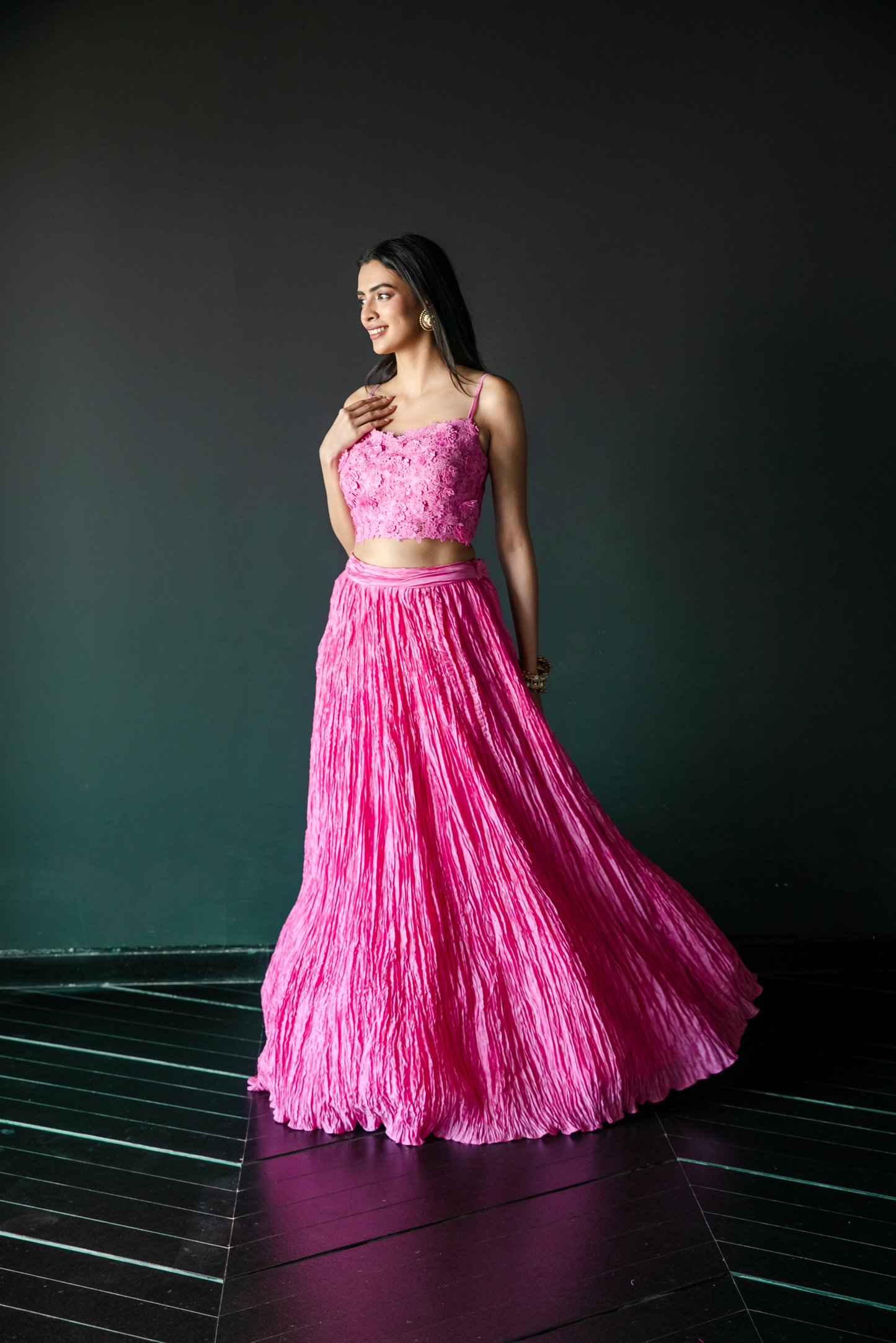 Pink Crush Lehenga & Blouse