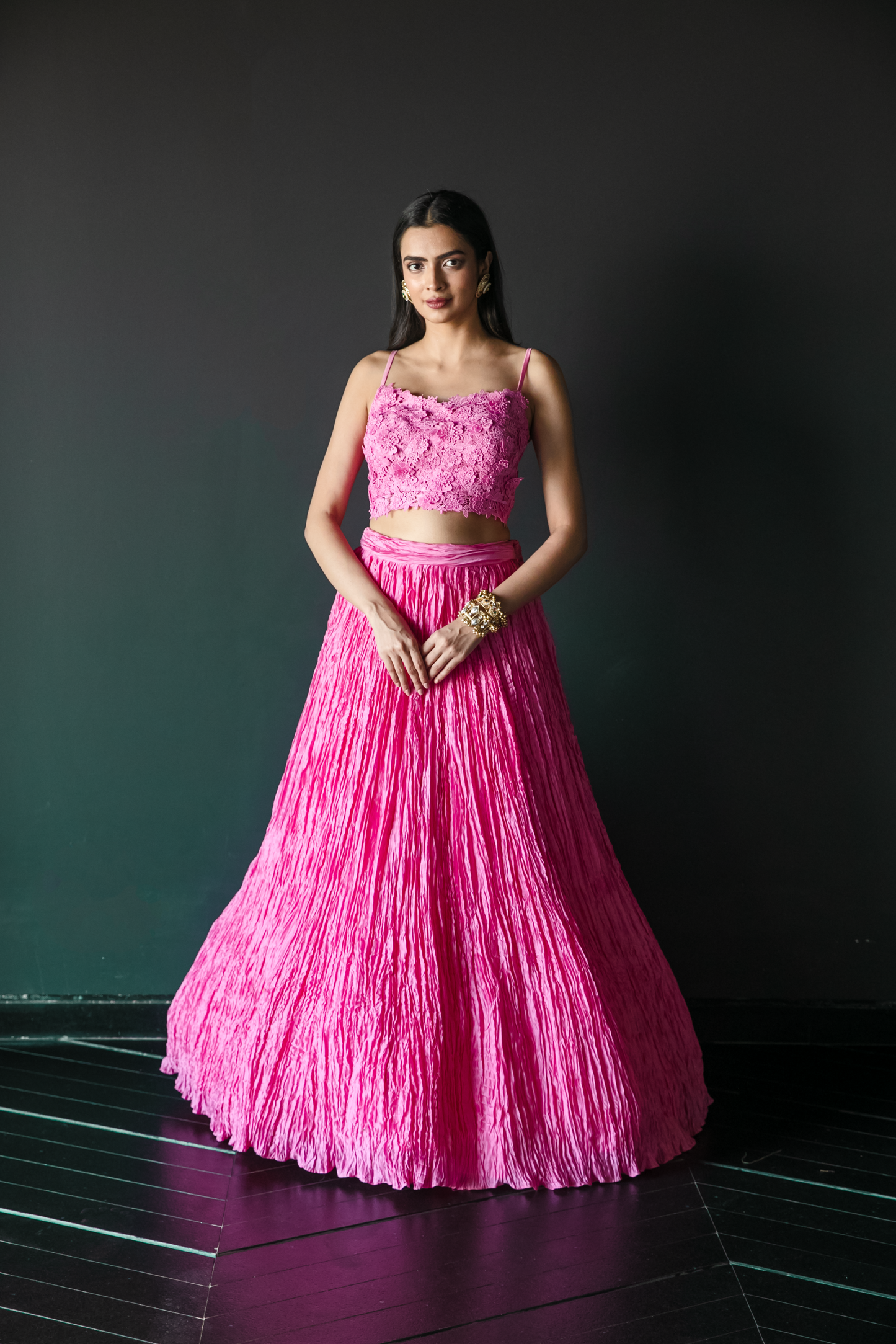 Pink Crush Lehenga & Blouse