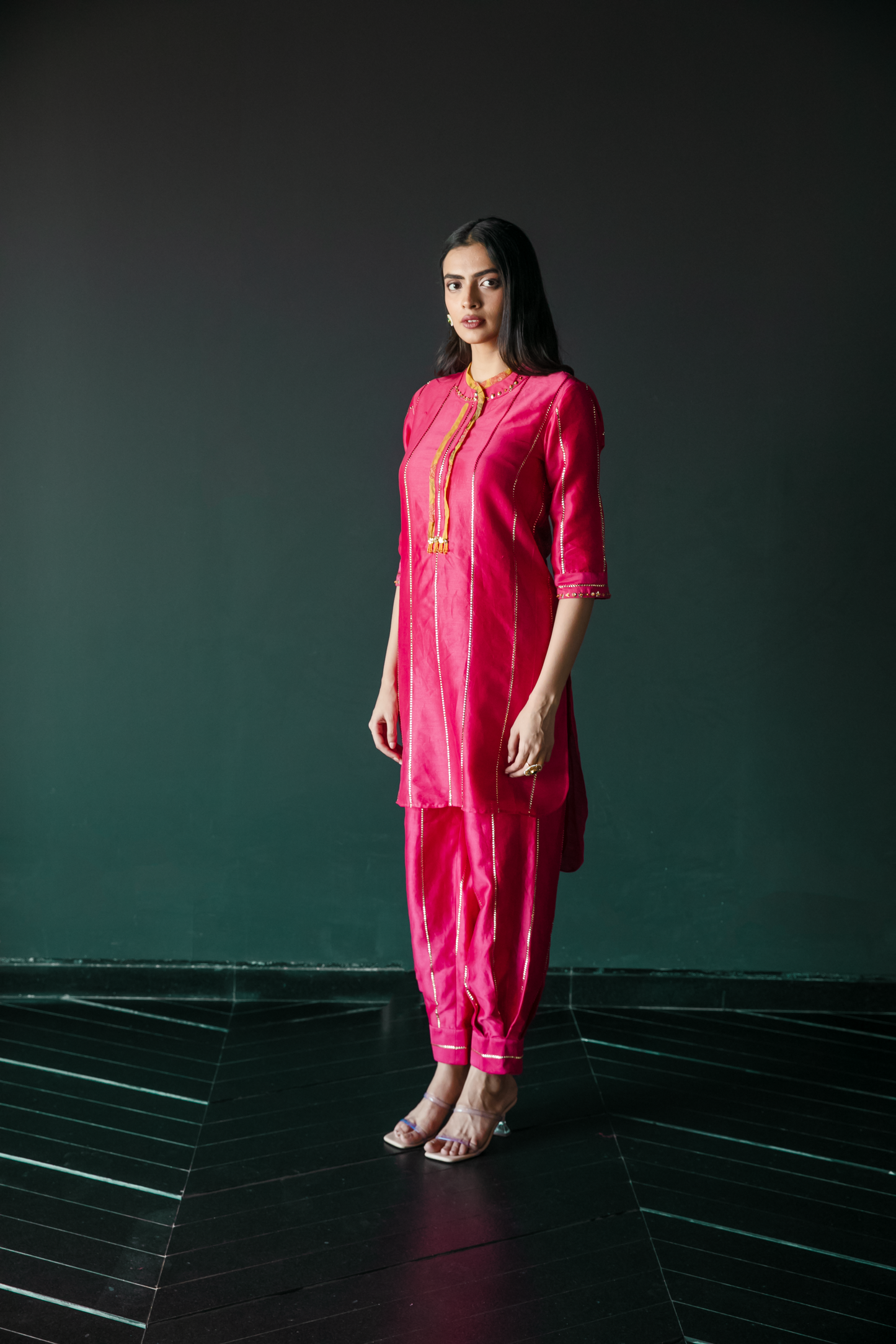 Pink Kurta & Pants