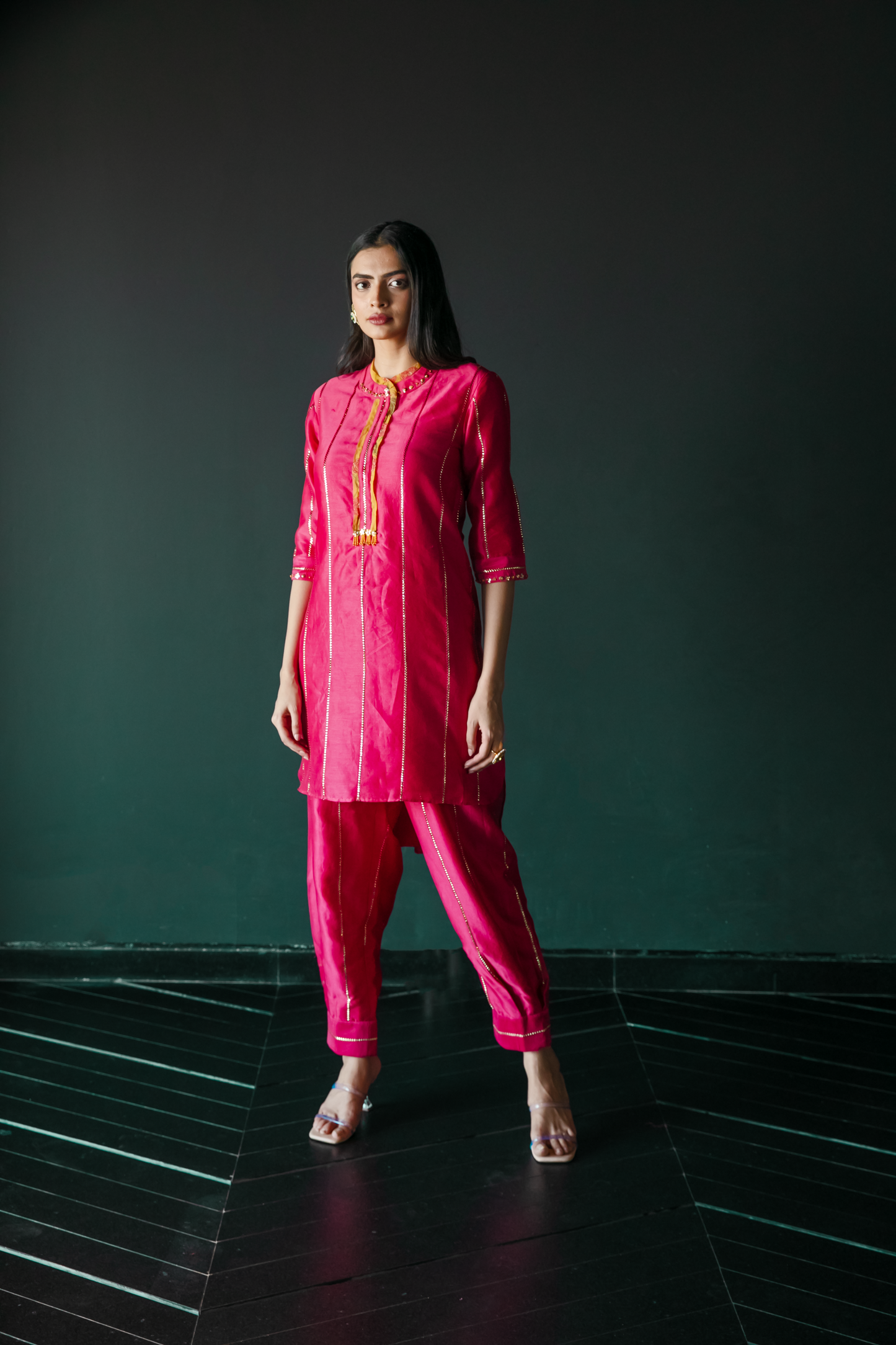 Pink Kurta & Pants
