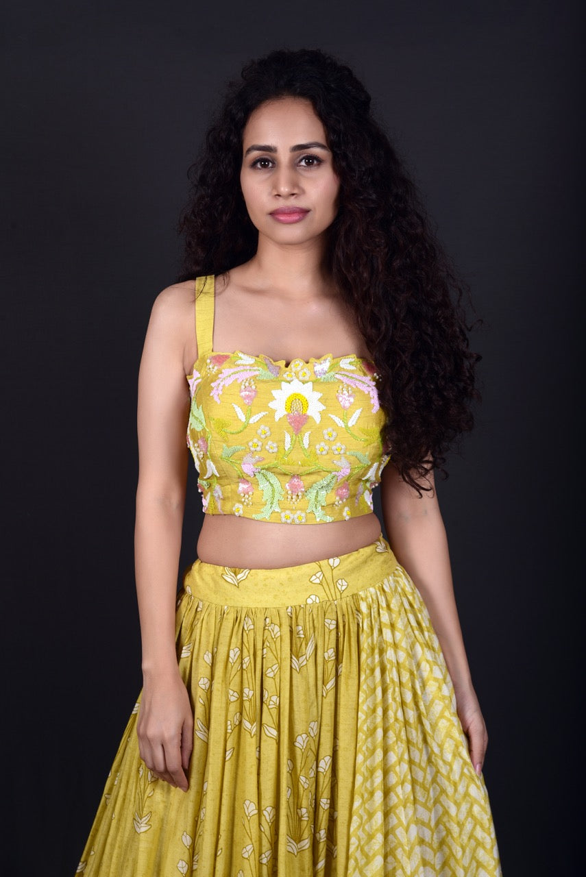 Yellow Lehenga