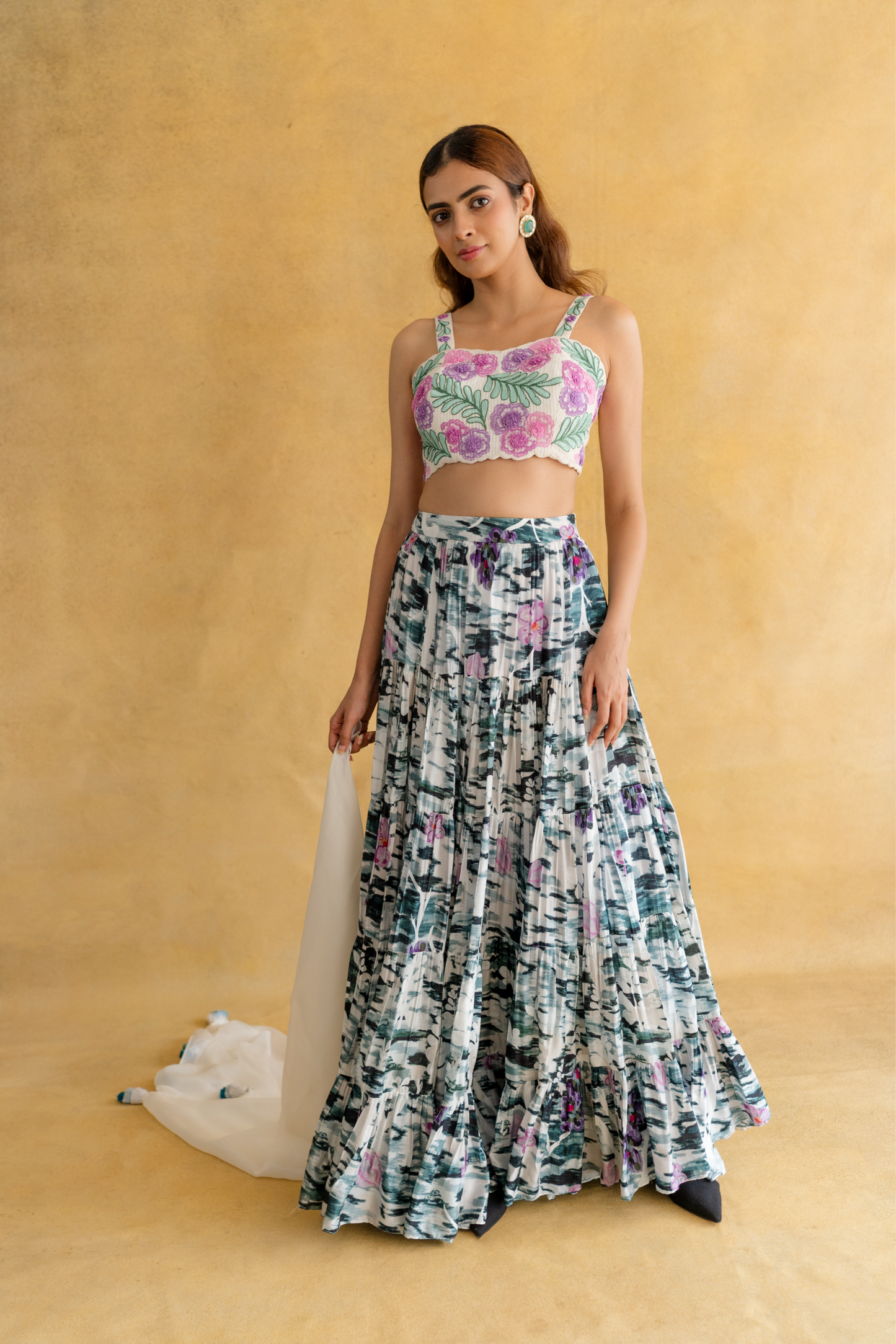 Twilight taar lehenga