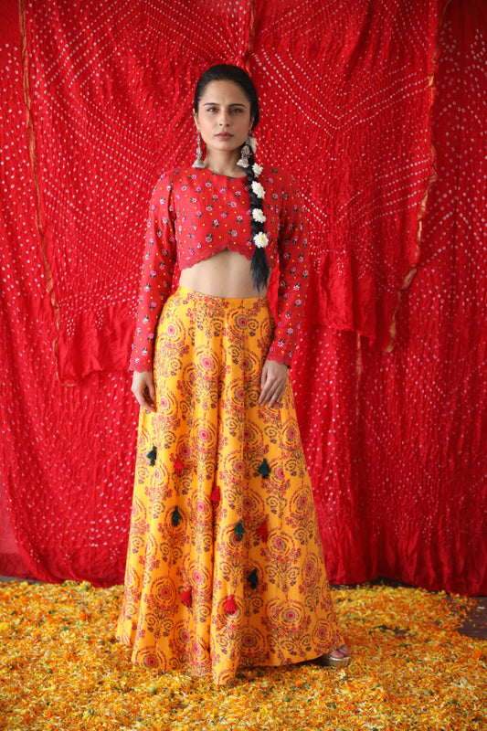 Red Top & Sharara
