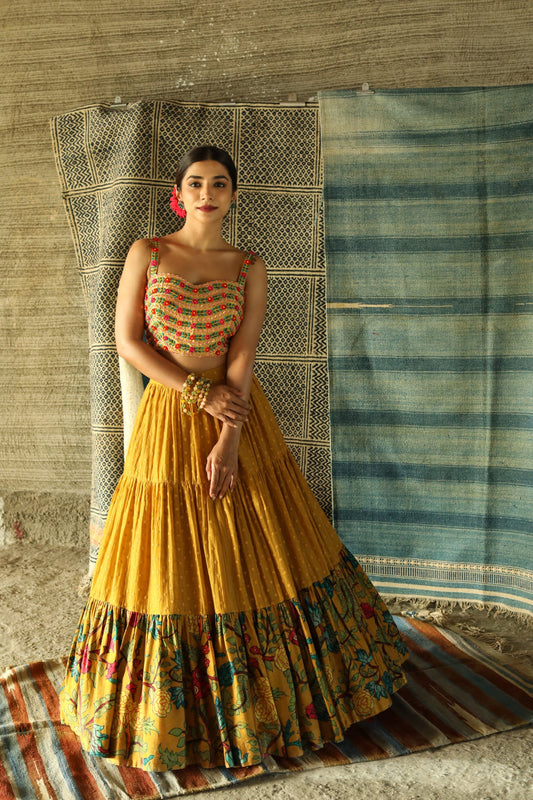 Floret Lehenga