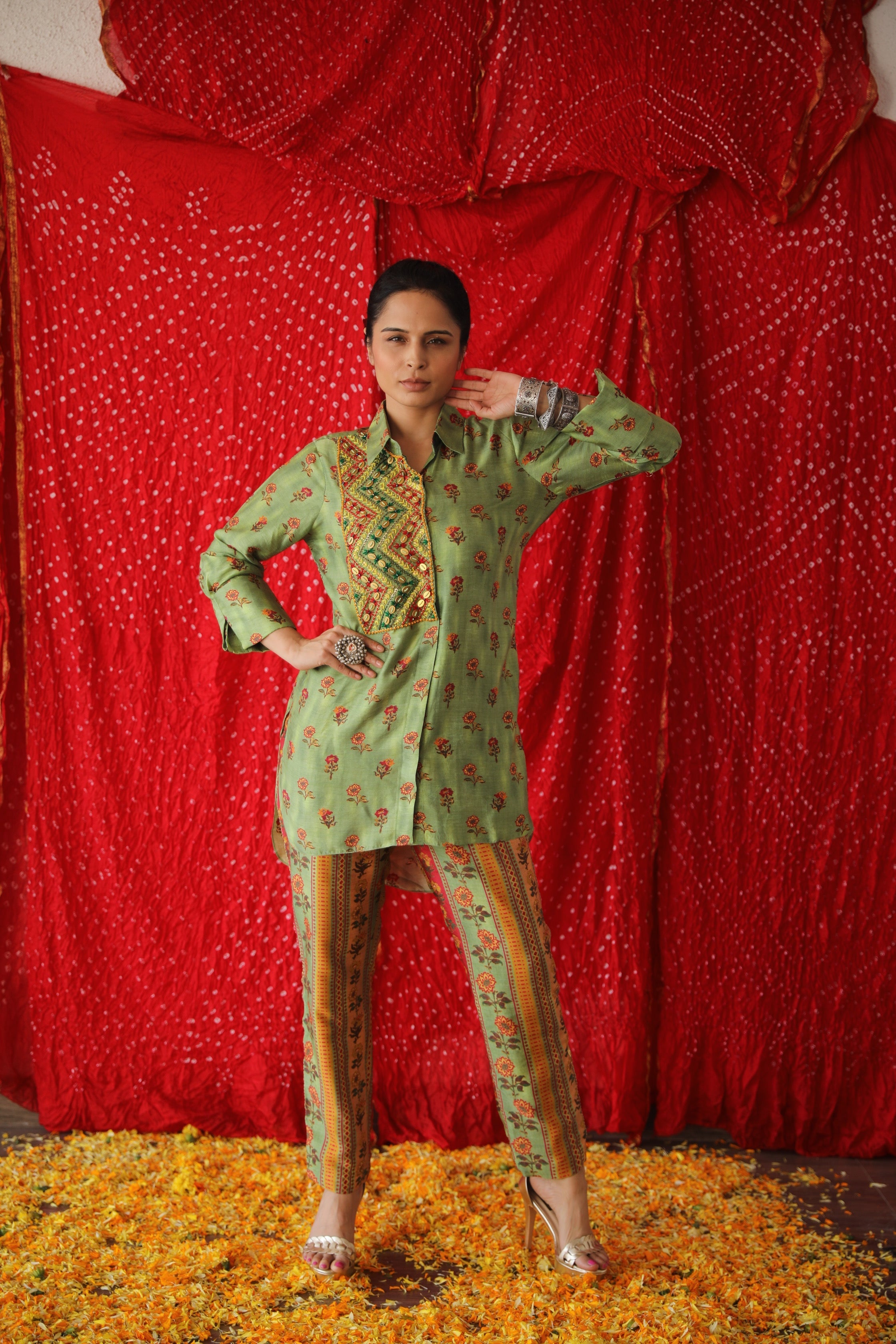 Green Shirt & Pant