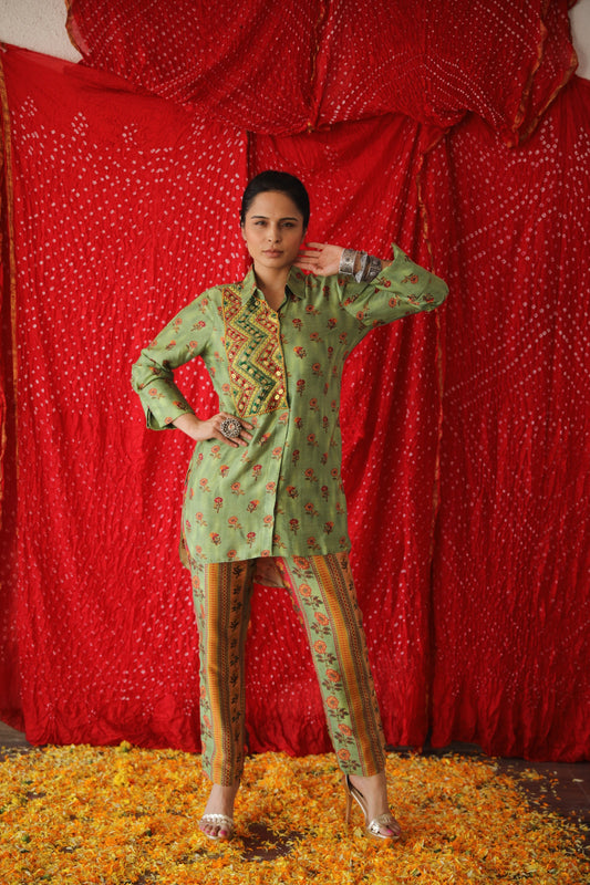 Green Shirt & Pant