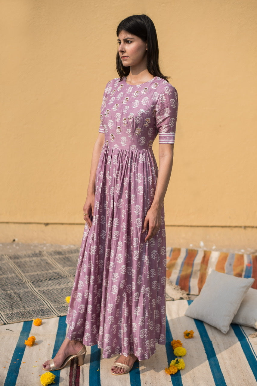 Lilac Kurta Set