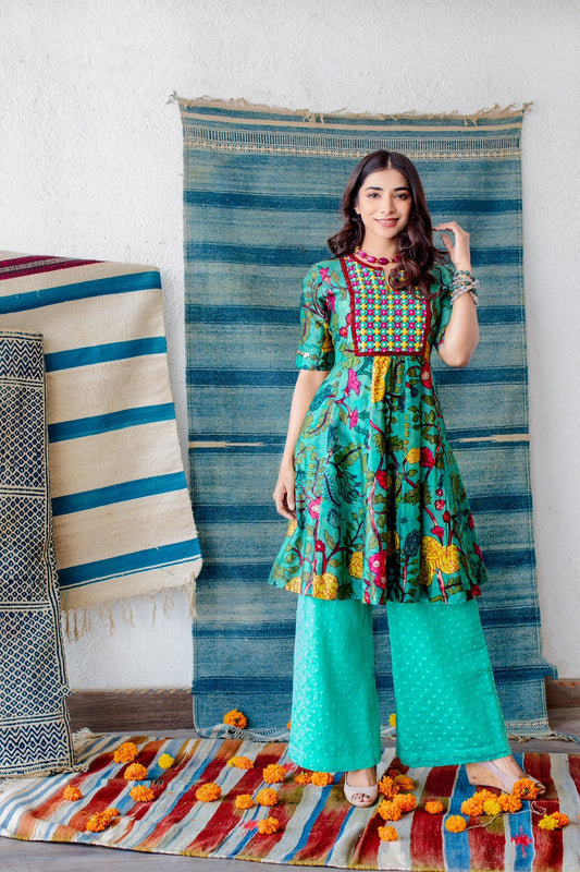 Thread Work Floral Set