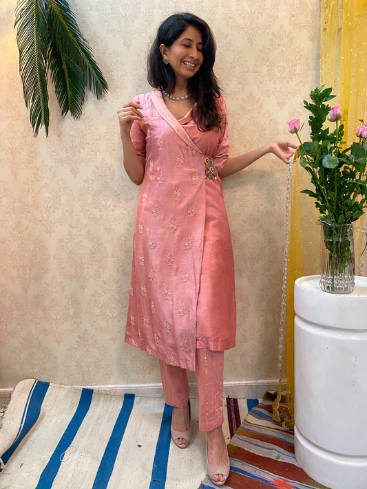 Pink Kurta Set