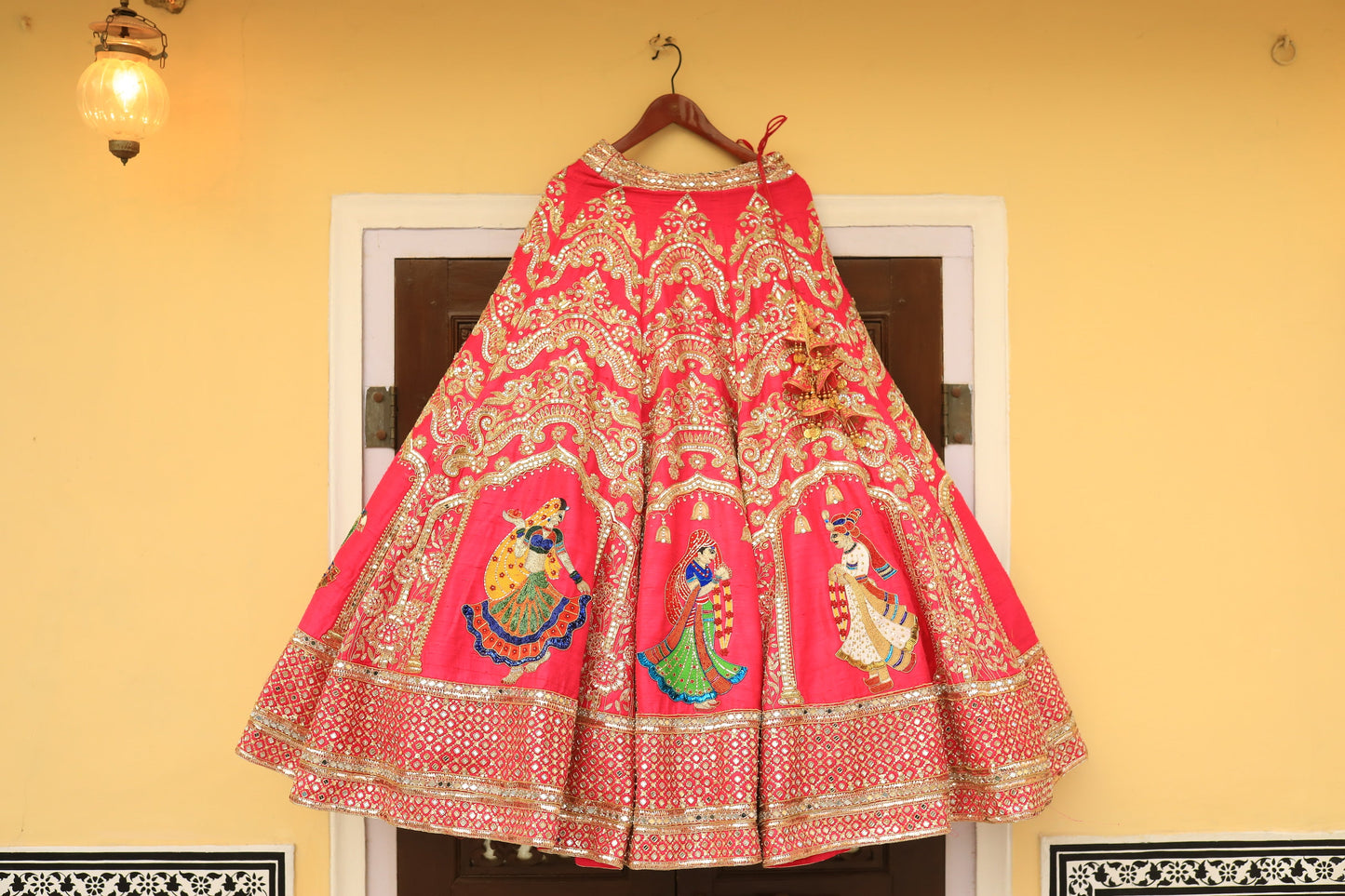 Pink Zardozi Lehenga
