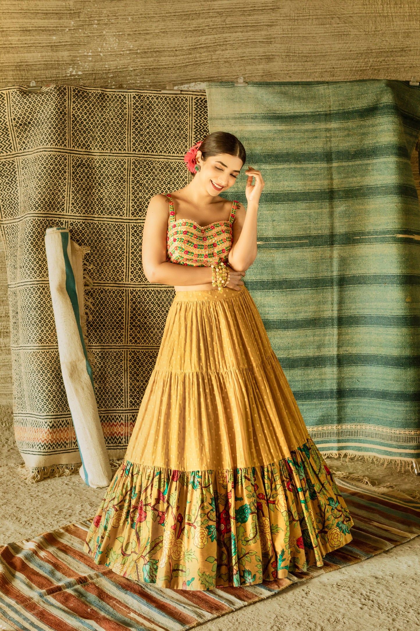 Floret Lehenga