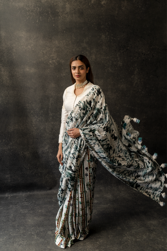 Sanjh Sutra Saree