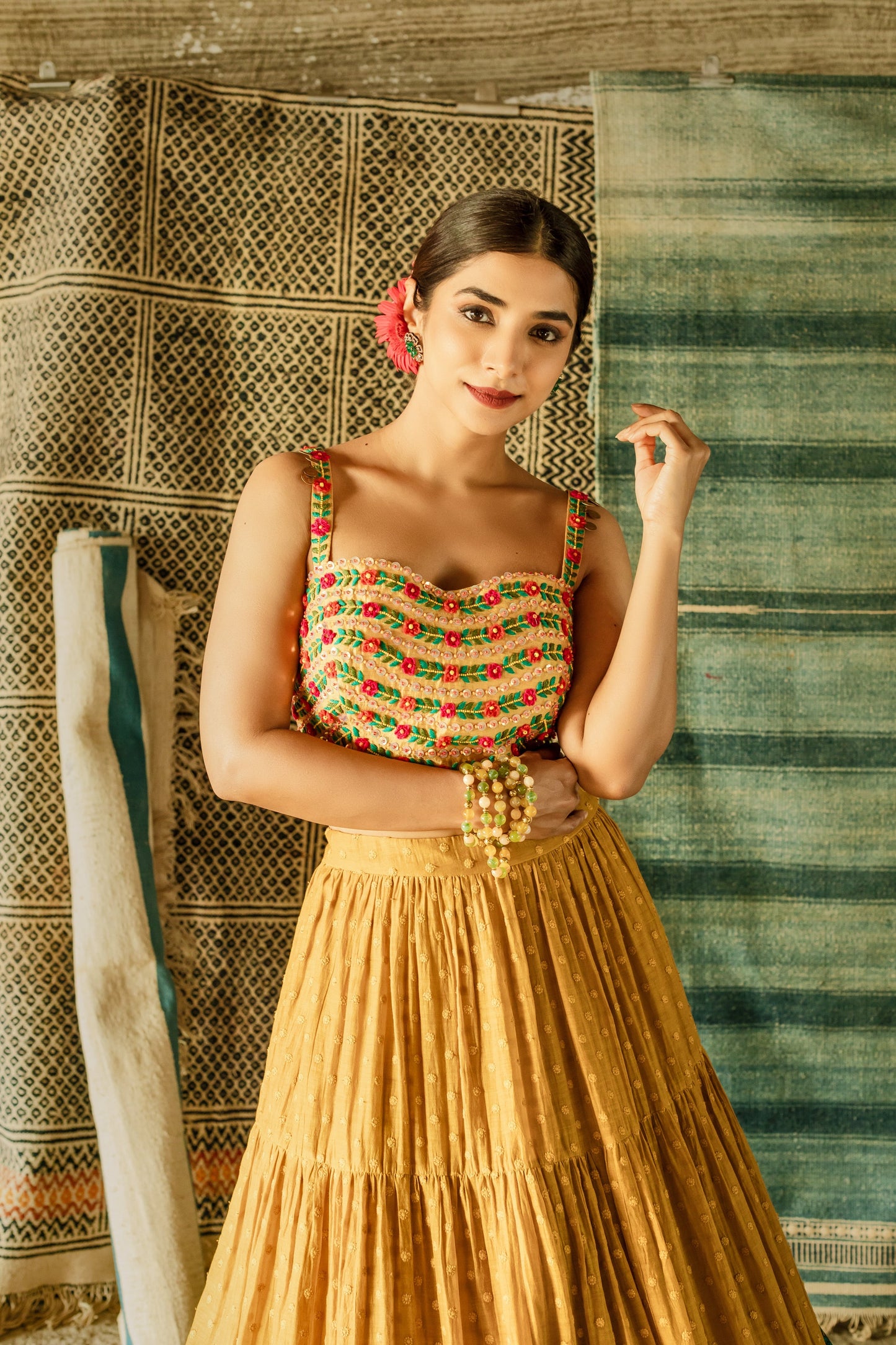 Floret Lehenga