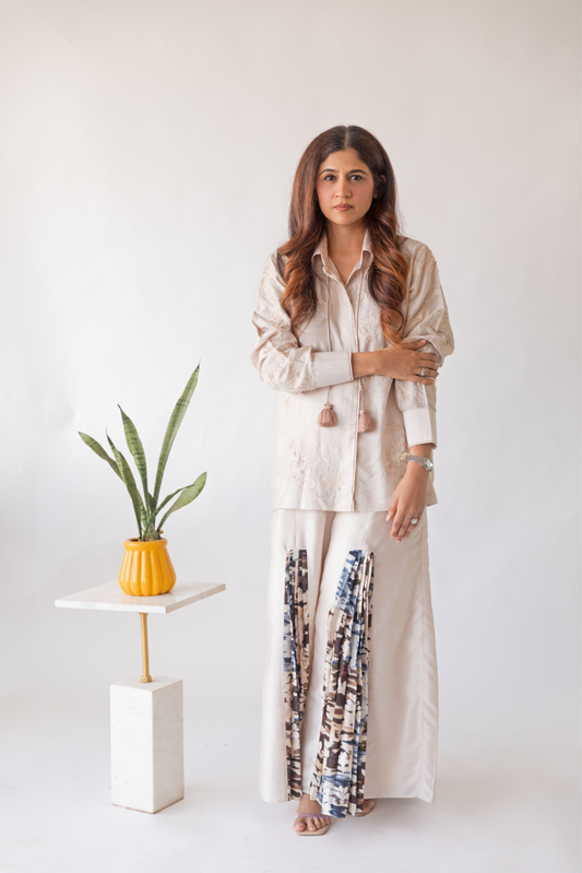Hushed gold co-ord set