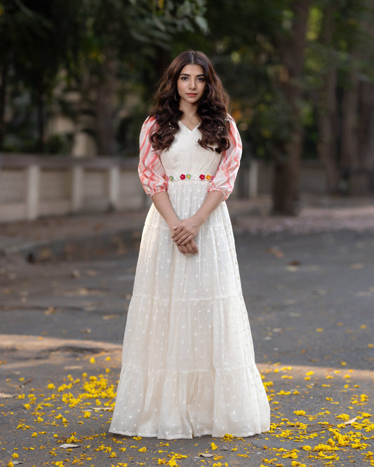 White Long Maxi Dress