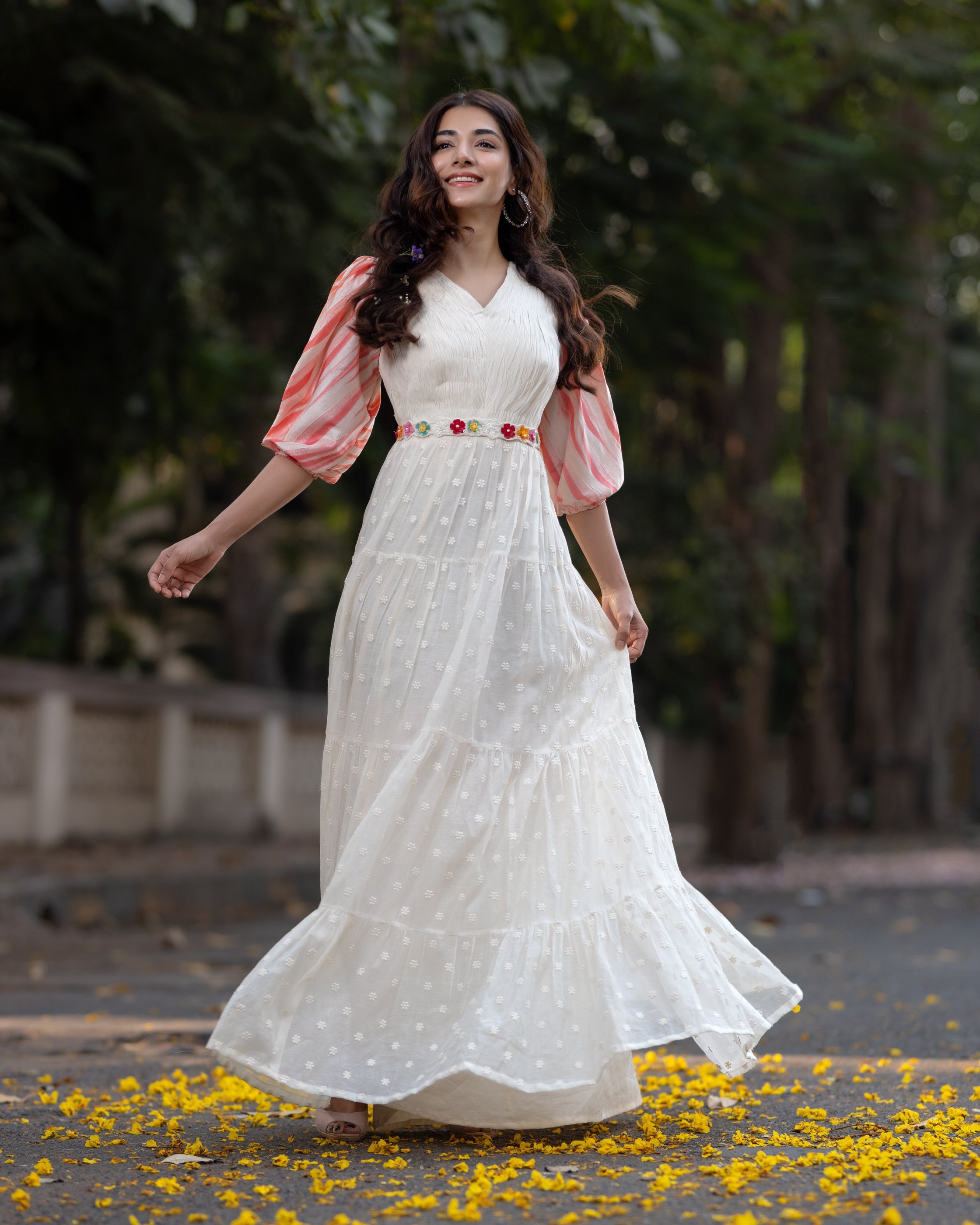 White Long Maxi Dress
