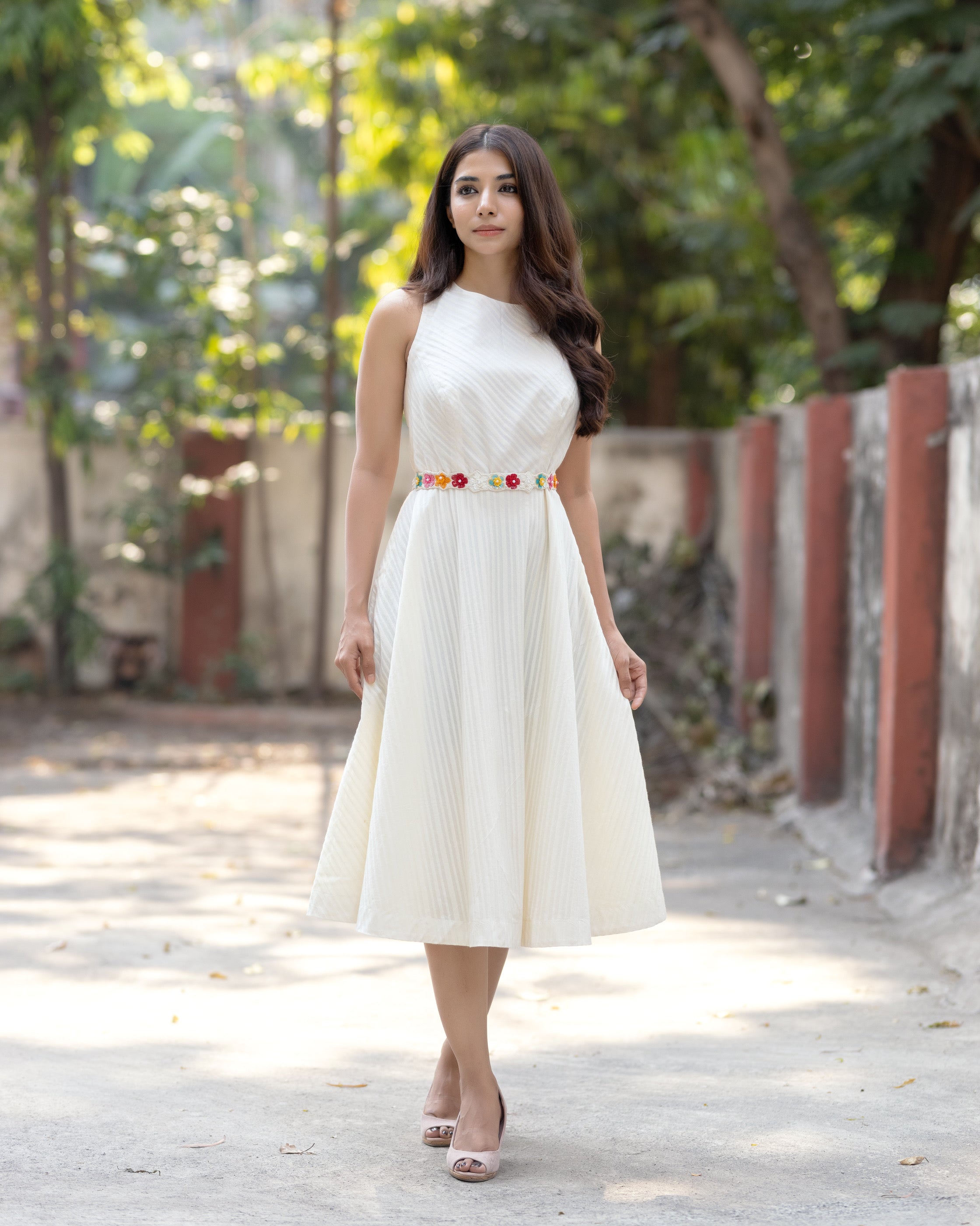 White Dress & Jacket