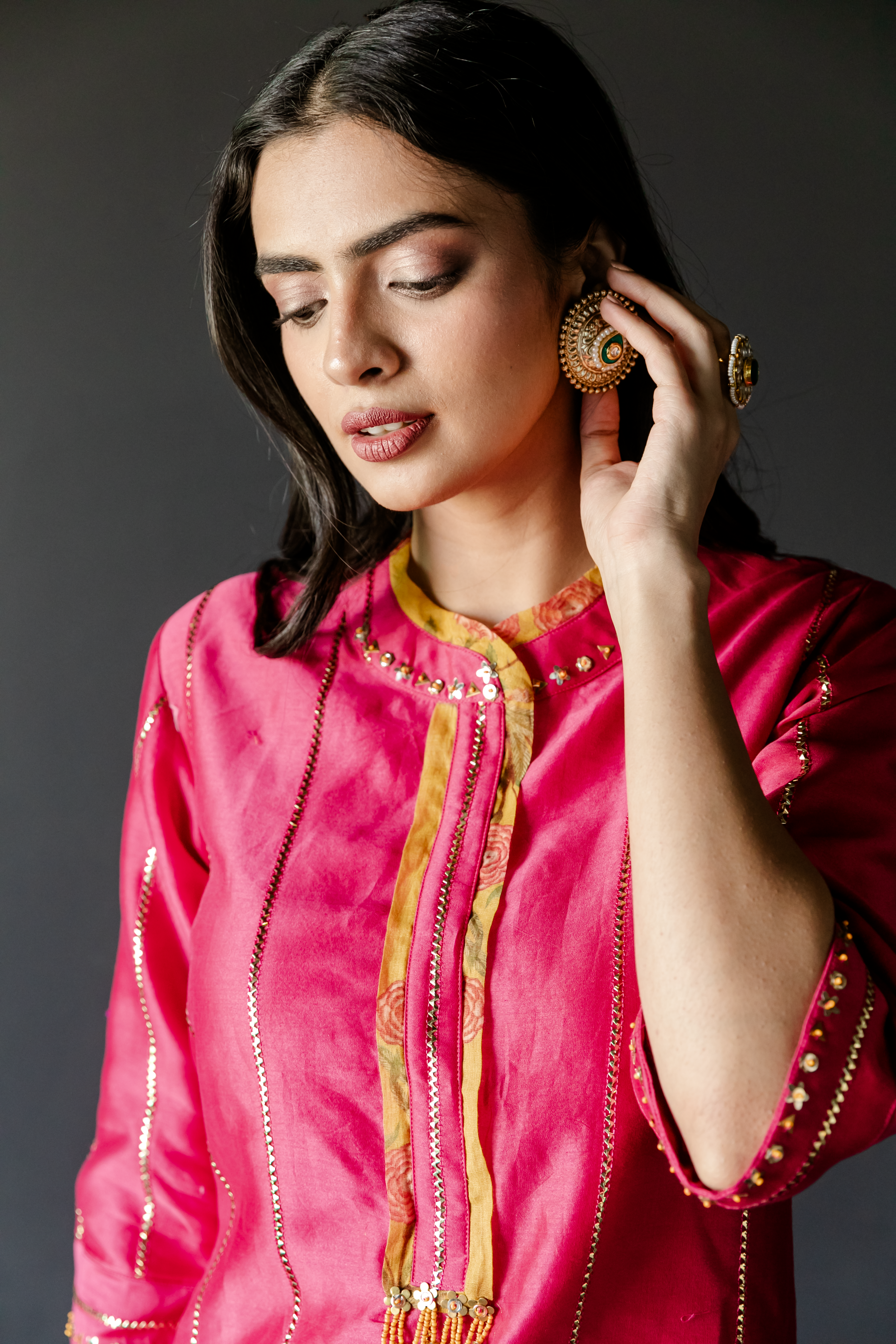 Pink Kurta & Pants