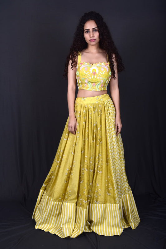 Yellow Lehenga