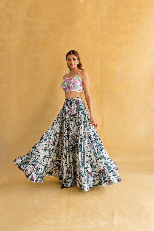 Twilight taar lehenga