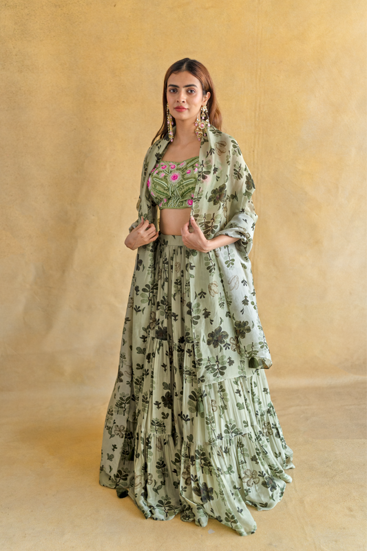 Leela of light lehenga